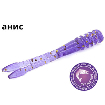 Силиконовая приманка Rampage Burny Hog 1" (анис) цв. #023 (14 шт)