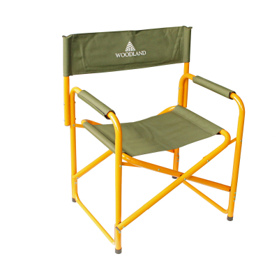 Кресло Woodland Camper Alu, складное, кемпинговое, 80 x 60 x 46 см (алюминий)
