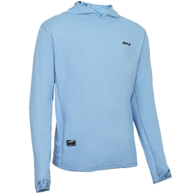 Лонгслив BKK Hooded Long Sleeve Performance Shirt Legacy Light Blue (F-SB-1068) р. S