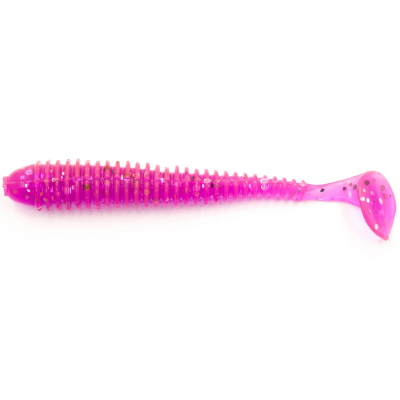 Силиконовая приманка Yaman Pro Betta 4,5" цвет #21 - Magic Violet (уп. 5 шт.)