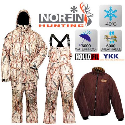 Костюм зимний Norfin Hunting North Ritz pазмер XXXL