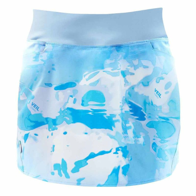 Юбка Simms Women's Guide Skort, S, Cloud Camo Blue
