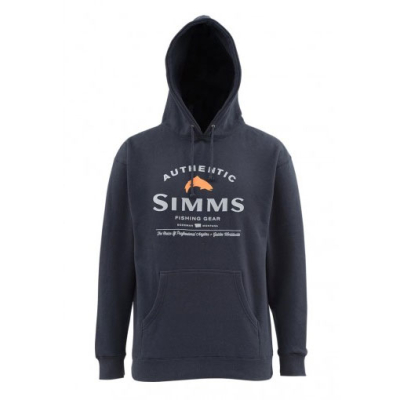 Толстовка Simms Badge of Authenticity Hoody Midnight размер M