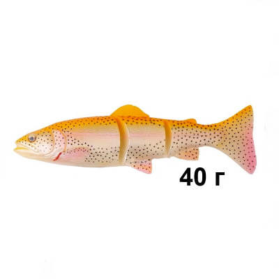 Приманки Savagear 3D Line Thru Trout 15 40g MS 02-Golden Albino 48785