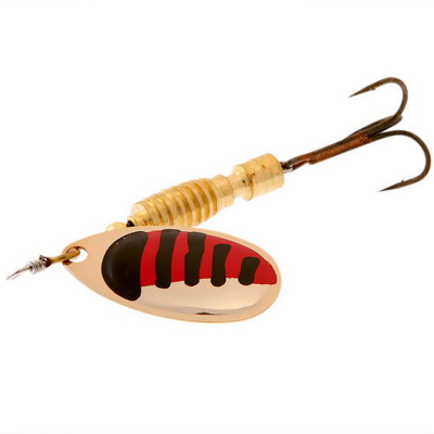 Блесна вращающаяся Norstream Silta Spinner №1 3гр. цв. gold black / red