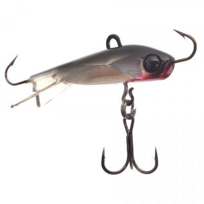 Балансир Flagman Vantage Ice Minnow 6,5см 21гр. цвет 02 Silver Dark 3D