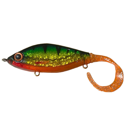 Воблер Strike Pro Guppie 135, 120гр. цвет A102G Transparent Perch (EG-208#A102G)