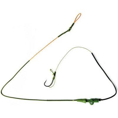 Снасть карповая ECOPRO (клипса+волосяная оснастка), кр.№4