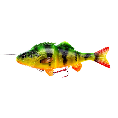 Мягкая приманка Savage Gear 4D Line Thru Perch 230 Slow Sink 23см, 145г цв. Firetiger