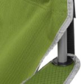Кресло складное Nisus, 140 кг (ст.труба д19) зеленый ромб, с чехлом (T-N-249-GR)
