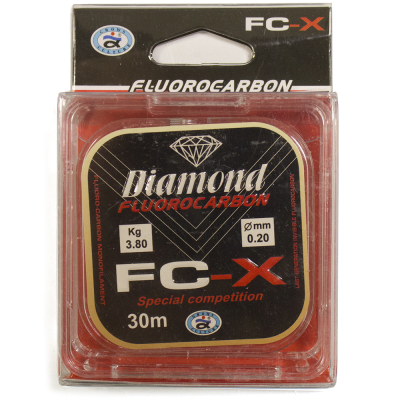 Леска Grows Culture Diamond Fluorocarbon FC-X 30m # 0.26mm
