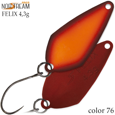 Блесна Norstream Area Felix 4.3 гр. цв. 76M