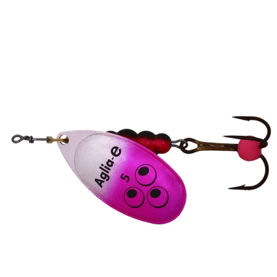 Блесна вращающаяся Mepps "Aglia E" №5 цв. Pink Bright