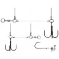 Оснастка стингер для джиг-головки Vido Craft Stinger Eye Jig, размер XL