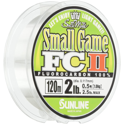 Леска флюорокарбоновая Sunline SWS Small Game FC II 120m #0.7 3lb