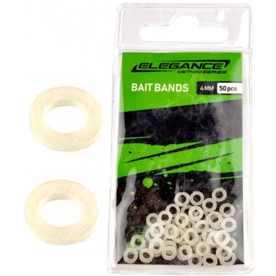 Кольца для приманок силиконовые Elegance Method 4мм 50шт