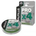 Шнур Nautilus Pro Braid X4 Army Green d-0.12 5.5кг 12lb 150м