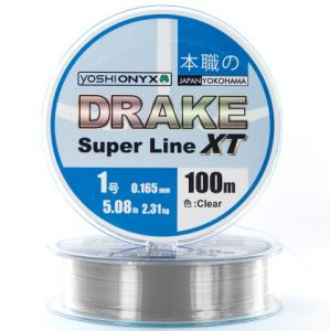 Леска Yoshi Onyx Drake Superline XT Clear 100м 0.165mm