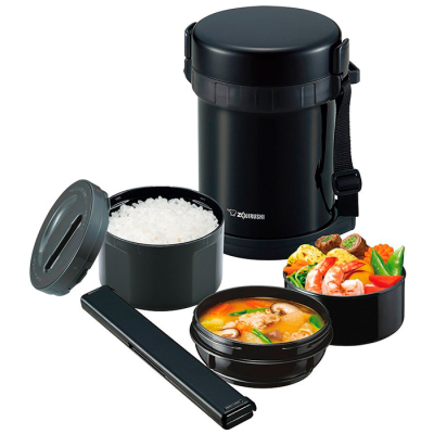Термоконтейнер Zojirushi SL-GH18-BA 1,8 л (черн)