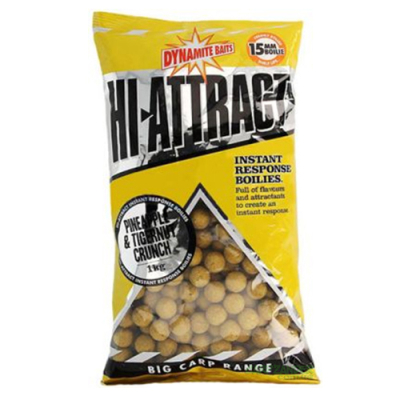 Бойлы тонущ. Dynamite Baits 15мм. 1 кг. Pineapple & Tigernut Crunch (DY810) (ананас & тигровый орех)