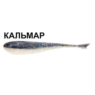 Силиконовая приманка Crazy Fish Glider 3.5" 36-90-10d-6-F кальмар цв. natural (природный)