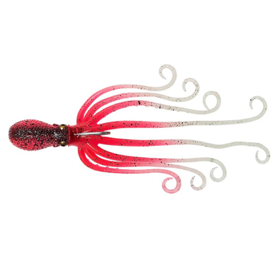 Приманка Savage Gear 3D Octopus 35g 10cm UV Pink Glow 63882