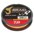 Леска плетёная Daiwa J-Braid Expedition × 8A 150m Orange 60lb/#5.0