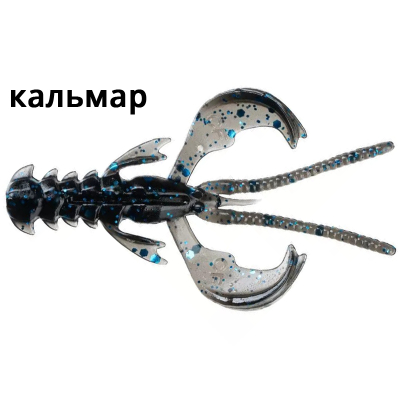 Силиконовые приманки Crazy Fish Nimble 1.2" 76-30-85-6 кальмар цв. 85
