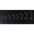 Одинарный крючок Crazy Fish Round Bent Joint Hook №14 15 шт
