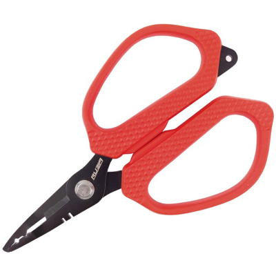 Ножницы для плетеных шнуров с функцией разжима колец 13см Ruzza