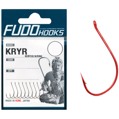 Крючок Fudo KRYR-RD 6204 № 6 (11 шт./уп.)