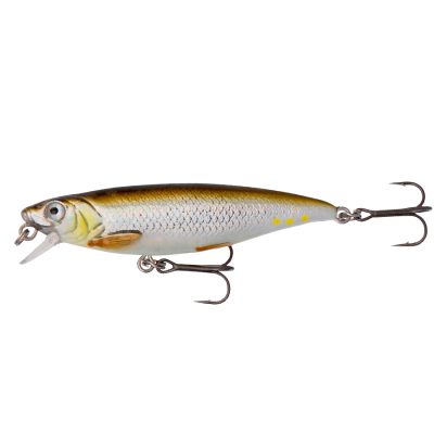 Воблер Savage Gear 3D Twitch Minnow 6.6 цв. 02-Green Silver Ayu 57373