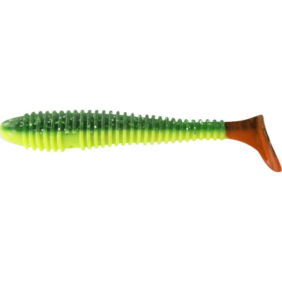 Мягкая приманка Allvega Fat Bonito 9,5см 8,5г цв. Salad green silver flake RT 