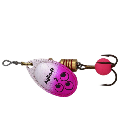 Блесна вращающаяся Mepps "Aglia E" №2 цв. Pink Bright
