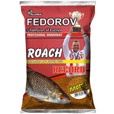 Прикормка Allvega "Fedorov Record" 1 кг (ПЛОТВА)