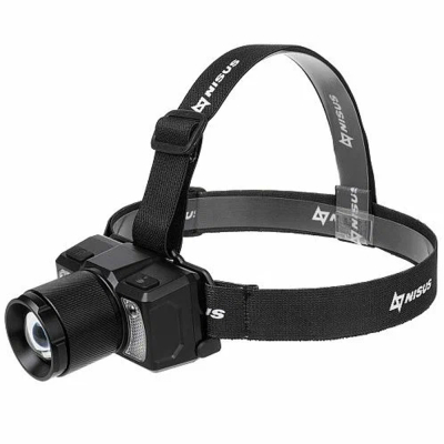 Фонарь налобный сенсорный Nisus Pro 800 LM, IP43, USB (N-FN-HL25)