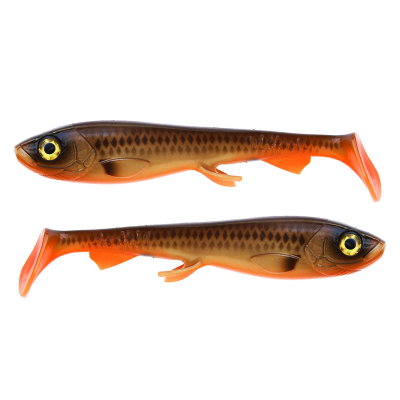 Приманка силиконовая XXL Wolfcreek Shad Jr. 17см  50гр 2шт Broun Parrot (1259737)