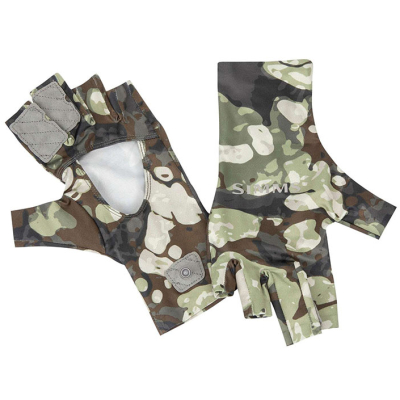 Перчатки Simms SolarFlex SunGlove, Riparian Camo, XL