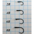 Крючки для воблеров и блесен Smith Assist Hook Vertical B2 (6шт./упак.) 5мм.