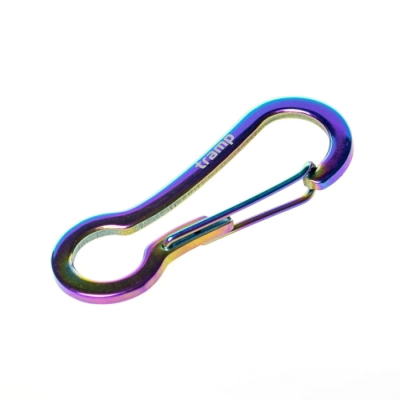 Карабин из ножевой стали нитрид титана Tramp