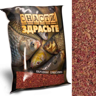 Прикормка «СНАСТИ ЗДРАСЬТЕ!» (народная) Убийца Карася (Чеснок), 6928