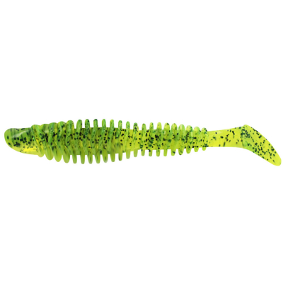 Силиконовая приманка Yaman Pro Arris Shad 2,5" цвет #10 - Green pepper (уп. 7 шт.)