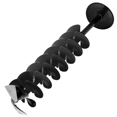 Шнек ледобура с адаптером под шуруповерт Rextor Thunderbolt S пластиковая спираль 200мм