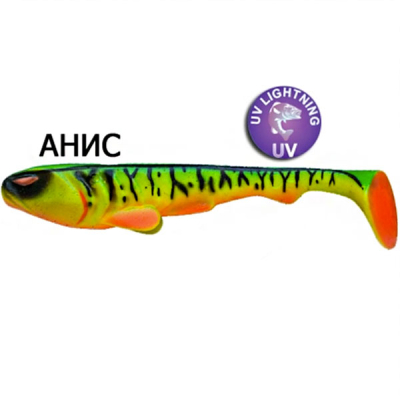 Силиконовая приманка Crazy Fish Tough 5.9" 60-150-cp04-1 анис цв. CP04 Fire Pearch