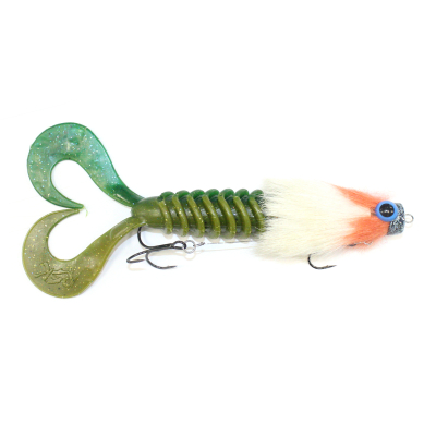 Приманка RSK Fishing MAUS XL (диаметр головы 20,5 mm) 23см 75гр тело цвет 27 красно-белая голова