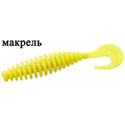 Мягкая приманка Flagman Crusher 4" цв. chartreuse 5pc macrell