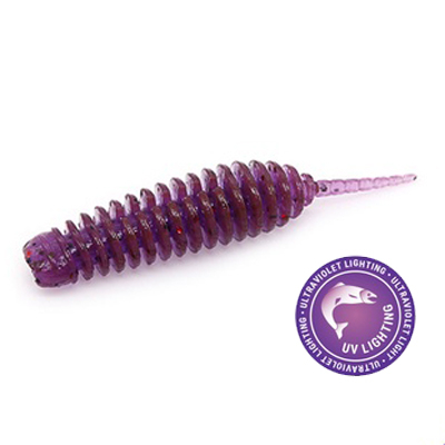 Силиконовая приманка Rampage DeathAdder 1.6" цв. #019 - Ultraviolet UV*