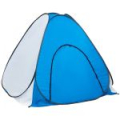 Палатка зимняя автомат 1,5*1,5 бело-голубая без пола Premier Fishing (PR-TNC-038-1.5)
