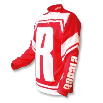 Турнирная джерси Rapala, цвет красно-белый, размер L