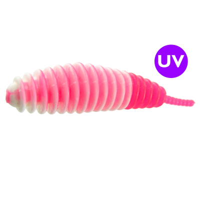 Приманка Milmax (Тула) Плавунец 2" чеснок № 023 белый+розовым(uv)